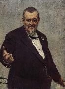 Si Pasuo Weiqi portrait Ilia Efimovich Repin
